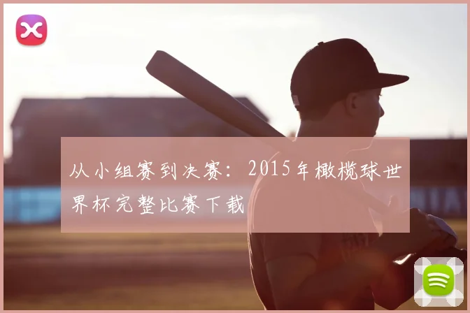 从小组赛到决赛:2015年橄榄球世界杯完整比赛下载
