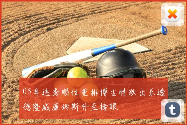 05年选秀顺位重排博古特跌出乐透德隆威廉姆斯升至榜眼